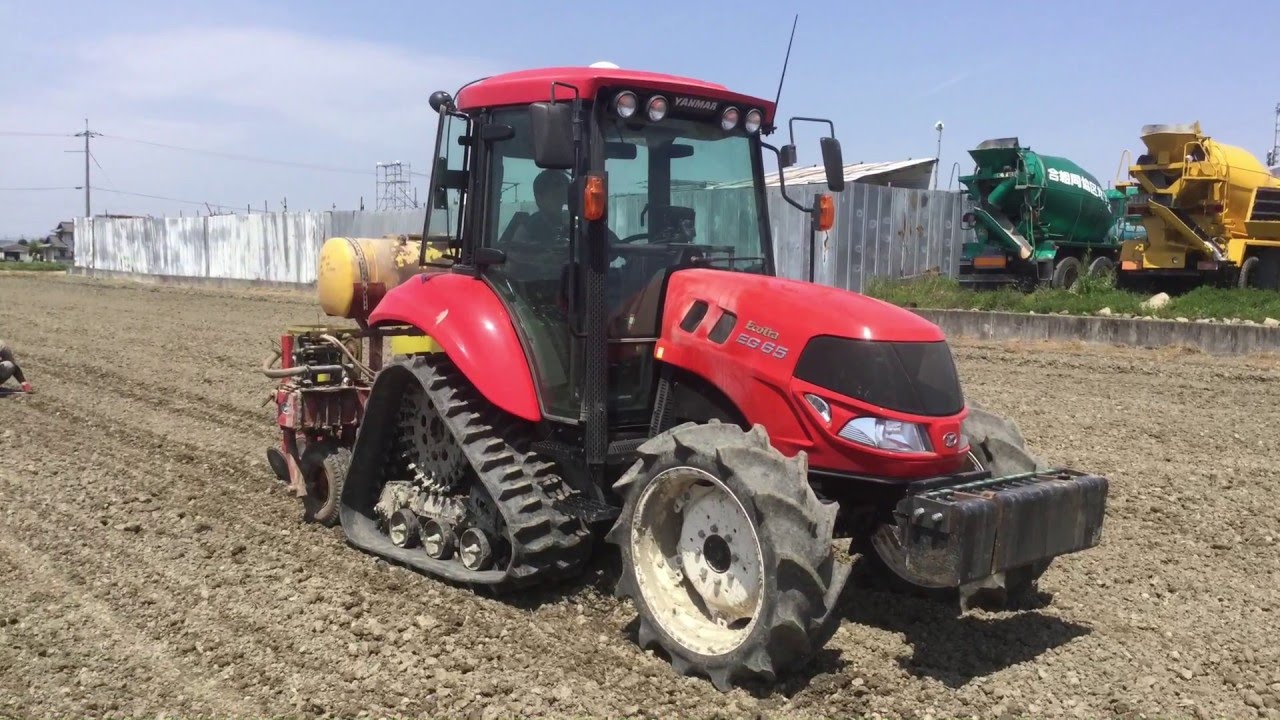 子実コーン播種・鎮圧 YANMAR EG65デルタ