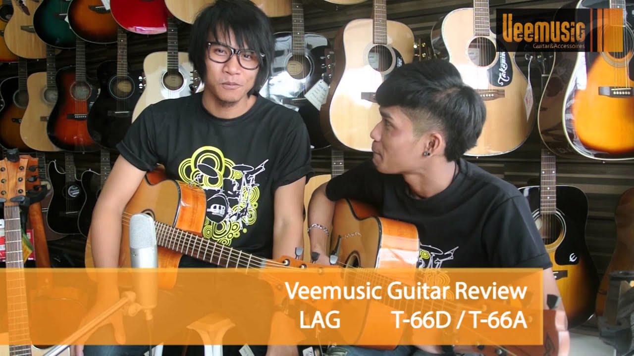 LAG T-66D/T-66A Review Guitar  by Veemusic