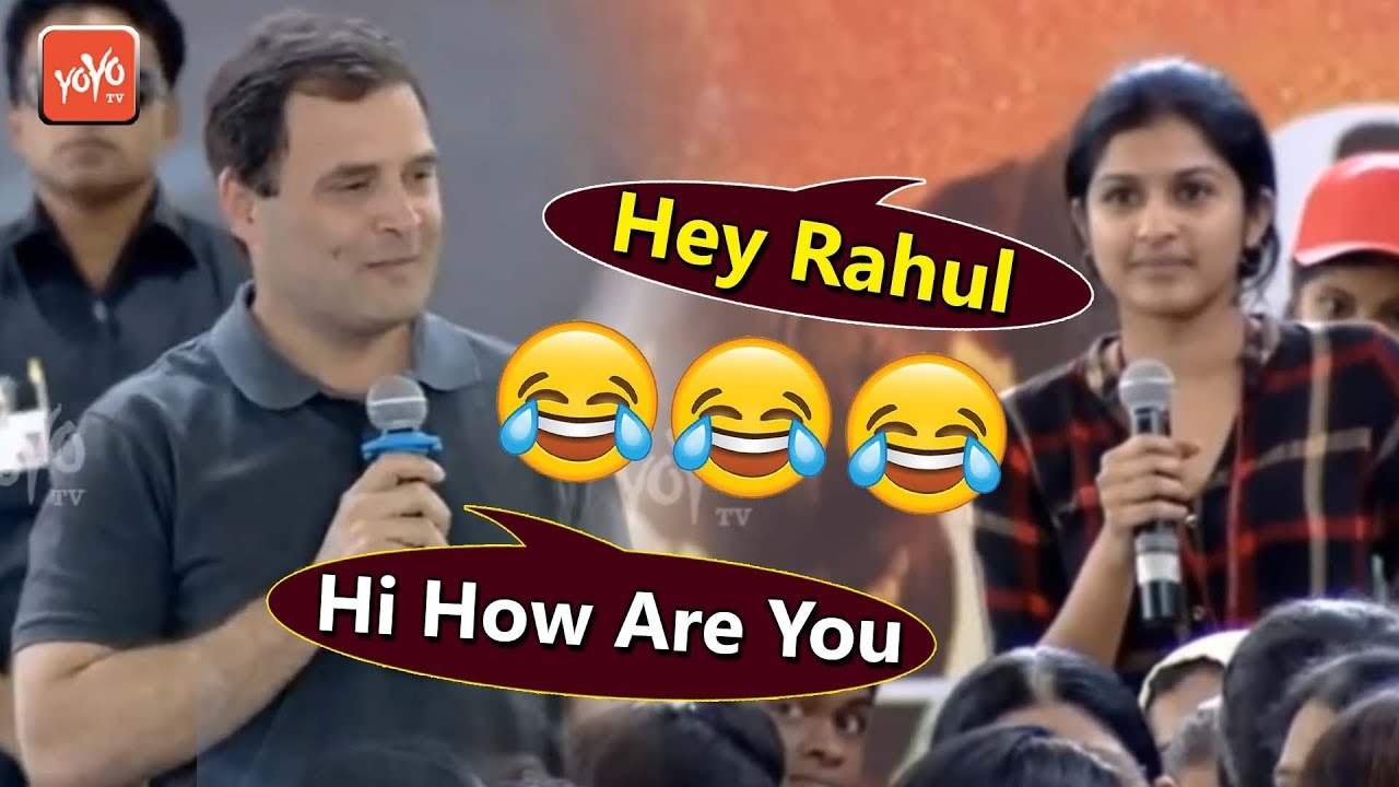 Rahul Gandhi Mindblowing Answer To Girls Question In Stella Mari College in Chennai | YOYO TVChannel
