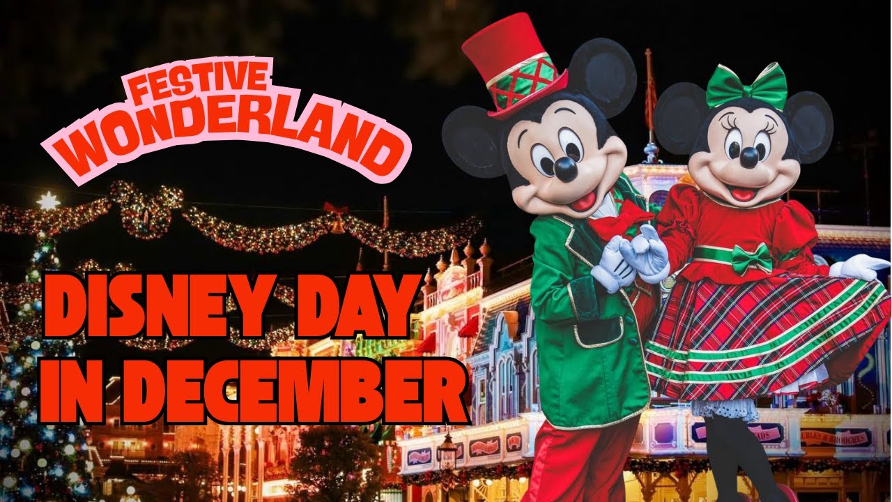 ❤️ A magical Christmas day at Disneyland Paris in December 2025 | Shows, meets & rides