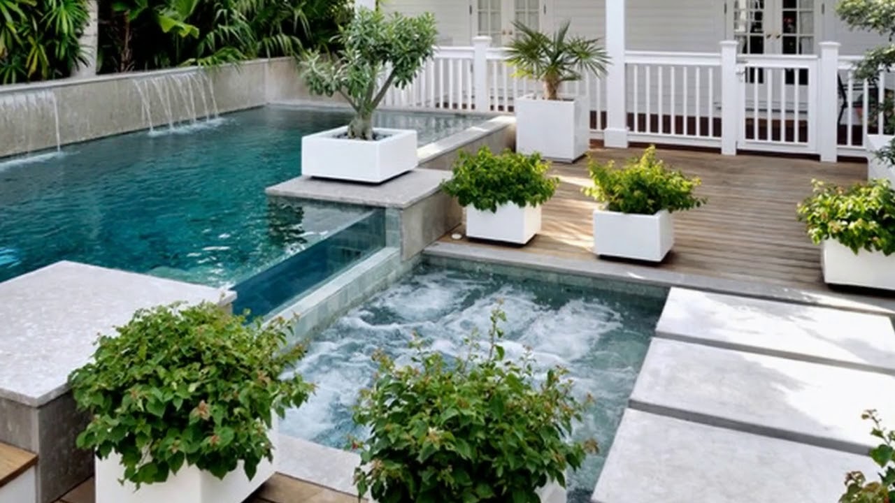 Semi Inground Pools With Decks - Indiehome Design