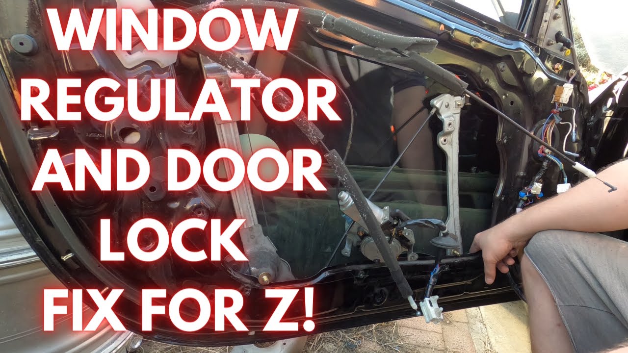 REPLACE YOUR WINDOW MOTOR, REGULATOR, AND DOOR LOCK ACTUATOR! (350z: How To)