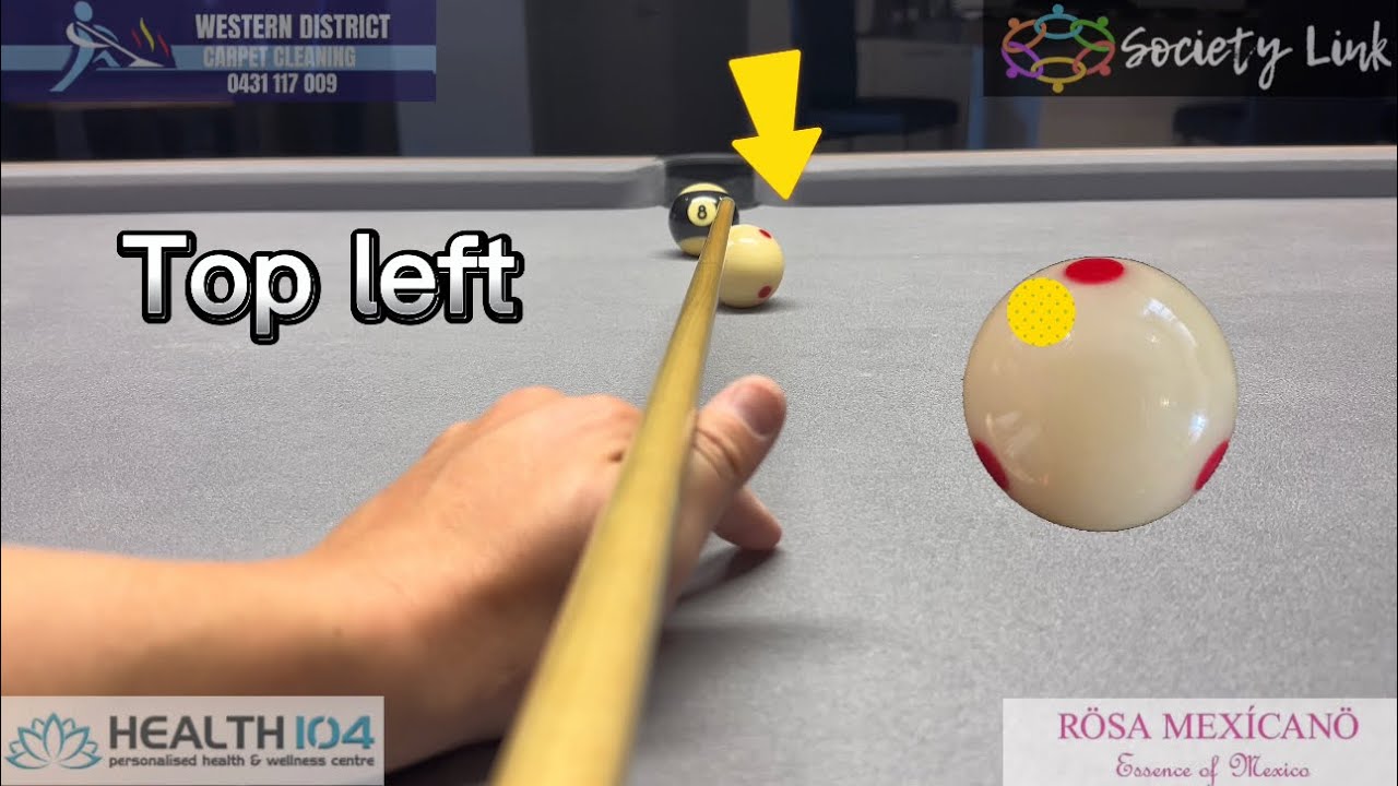 How To Use Spin Up Close | 8 Ball | Michael Scerri