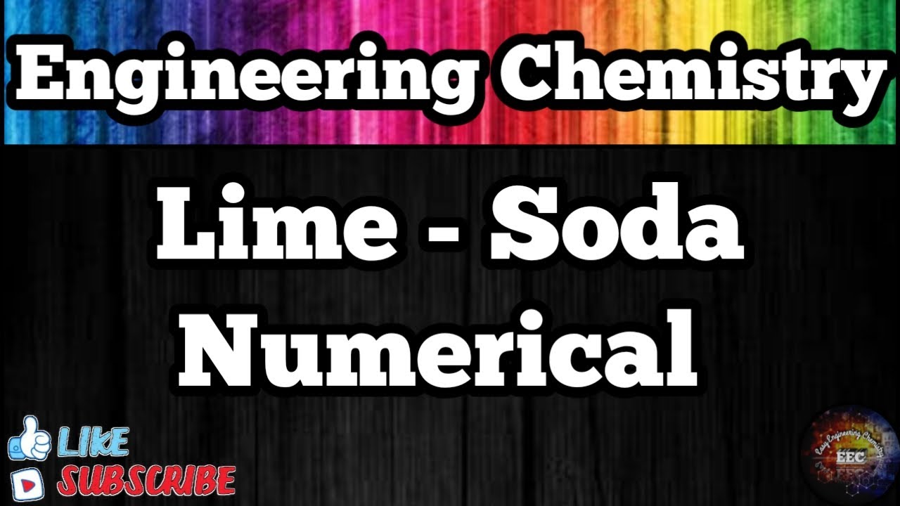 Lime Soda Numerical / Numerical on Lime Soda process / Water Softening / Engineering Chemistry