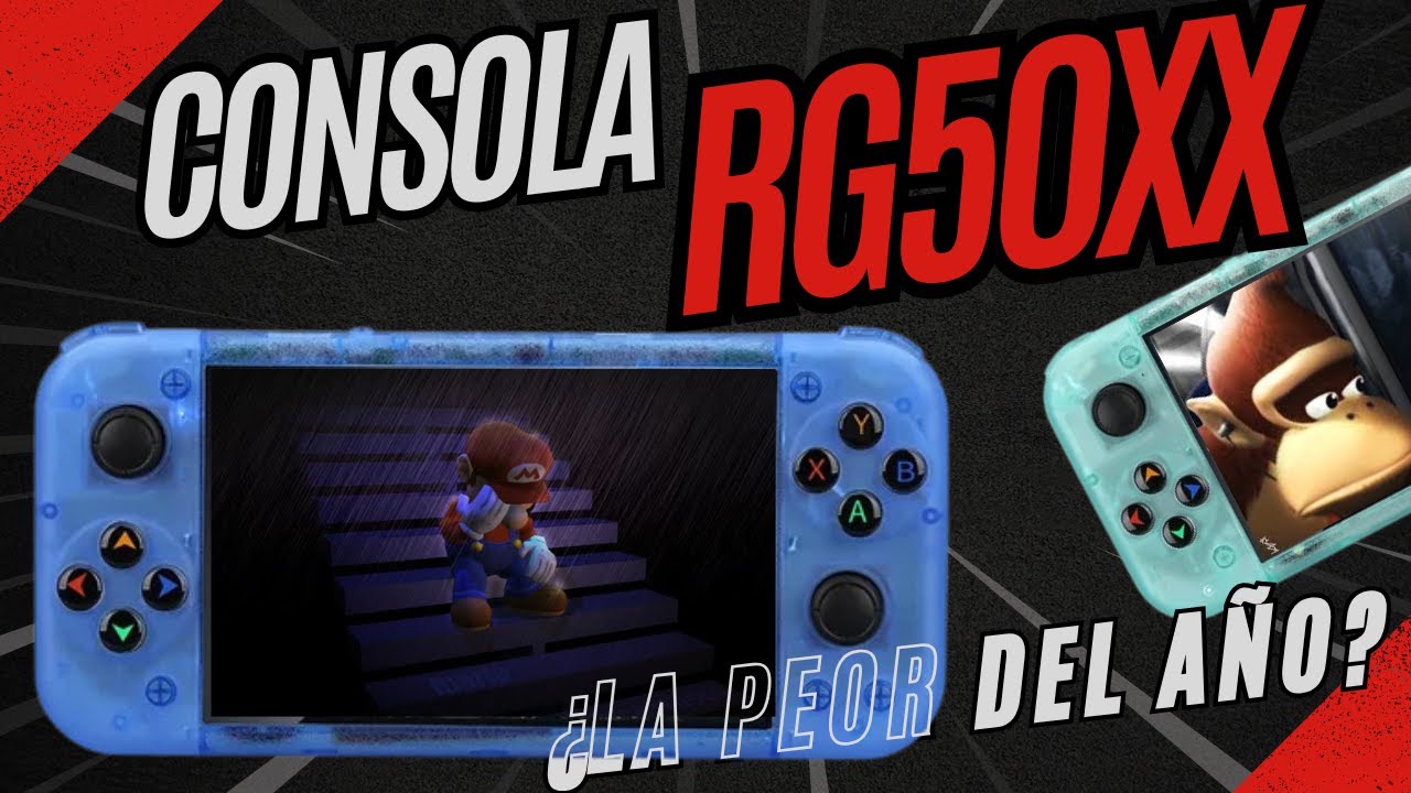 ❌ Consola RG50XX NO LA COMPRES!!! antes de ver este video 😭
