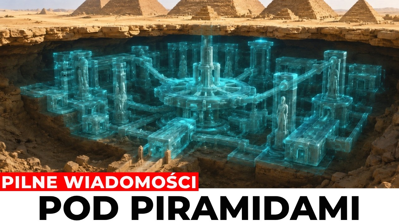Zaginiona egipska maszyna pod piramidami &mdash; i ten skan może przepisać historię