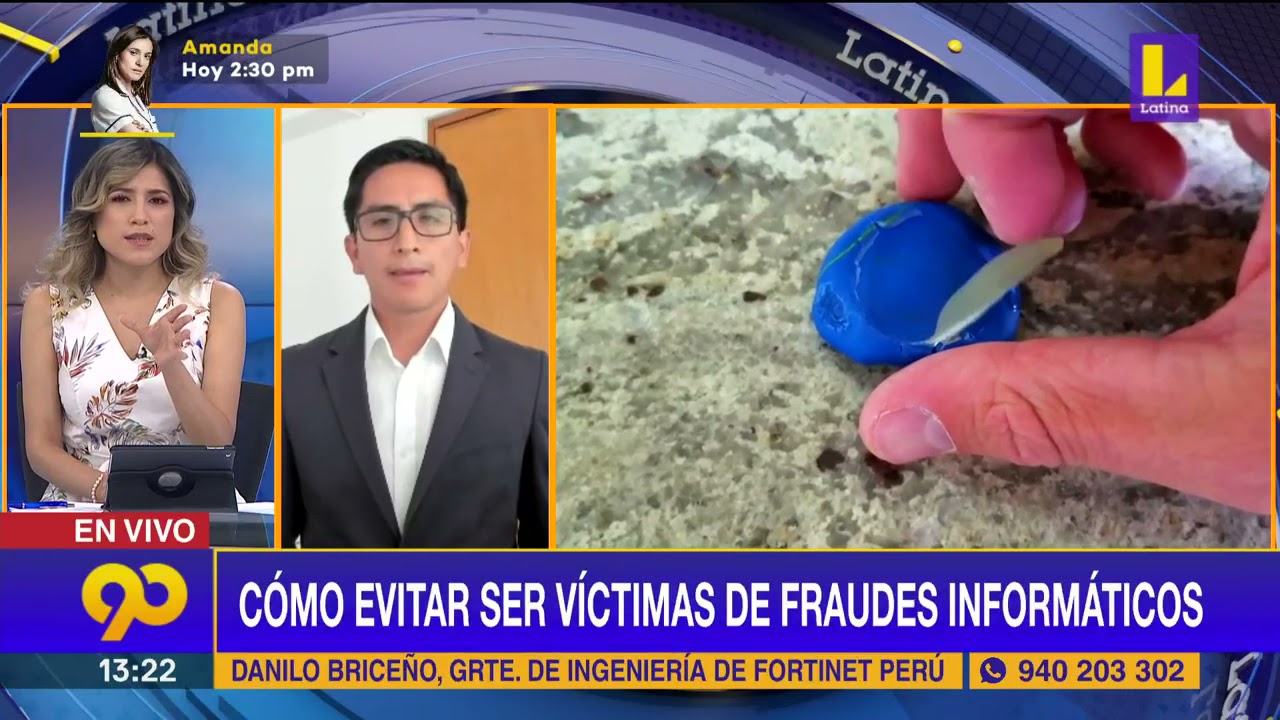 🔴 &iquest;C&oacute;mo evitar ser v&iacute;ctimas de fraudes inform&aacute;ticos?  - Entrevista a Danilo Brice&ntilde;o