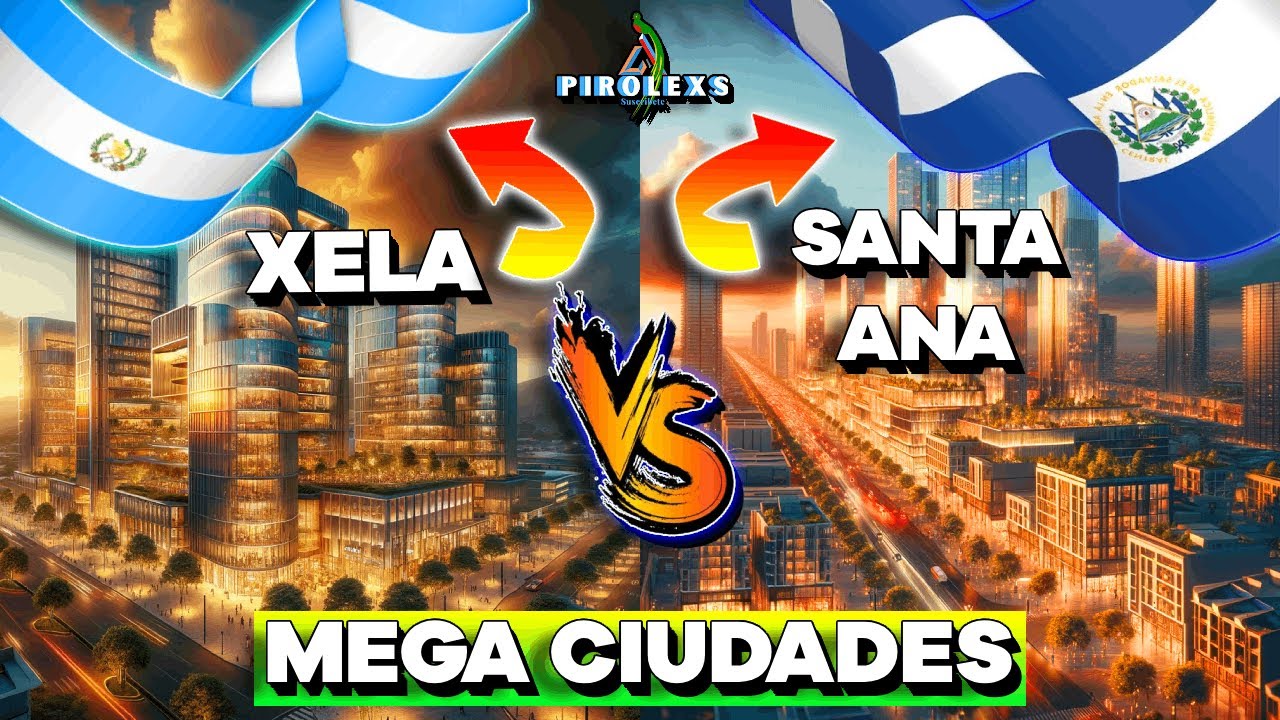 Quetzaltenango Ciudad VS Santa ana''Ciudad''Guatemala vs El Salvador en 2 Ciudades Importantes