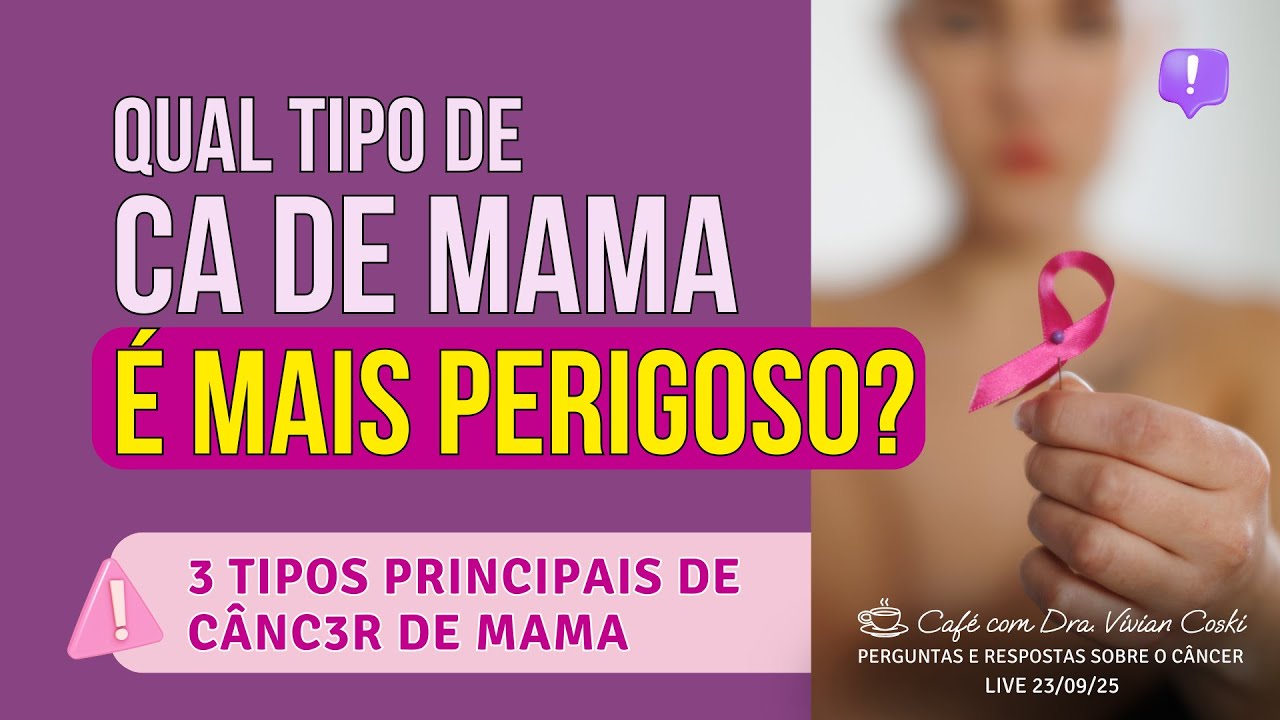 Saiba o nome e o sobrenome do câncer de mama.