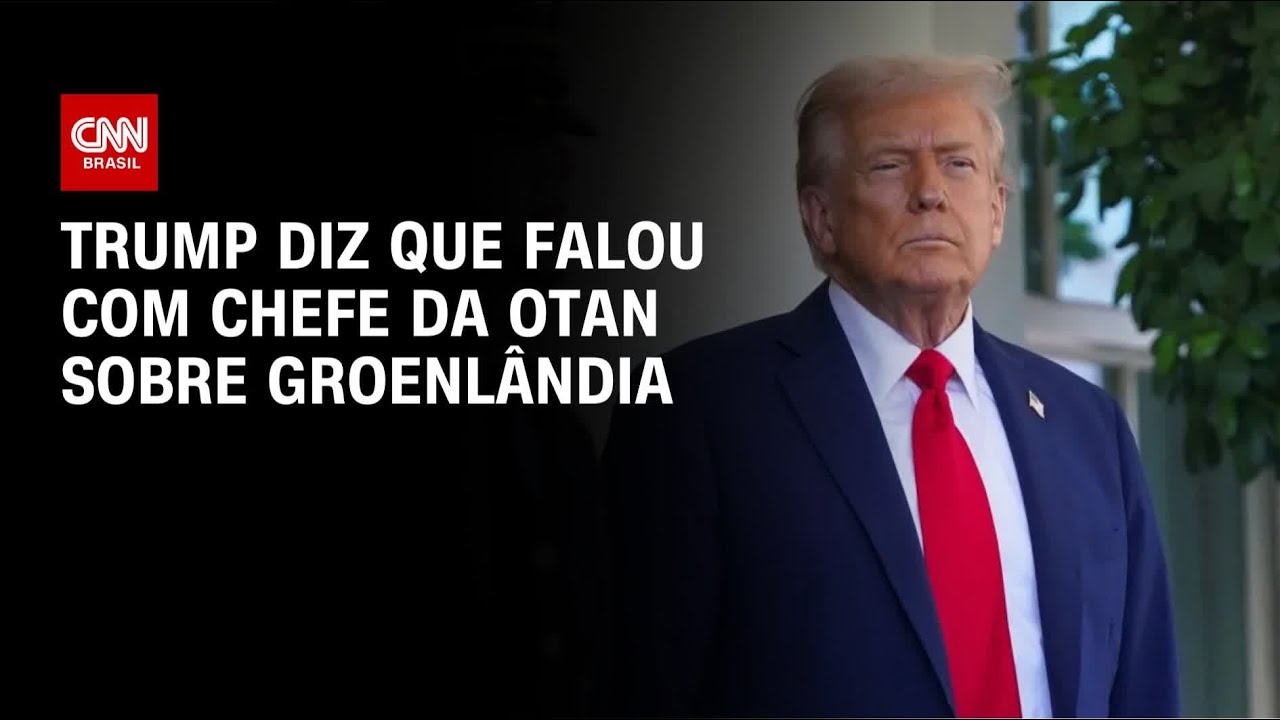 Trump afirma que fez ligação sobre a Groenlândia com chefe da Otan | CNN NOVO DIA
