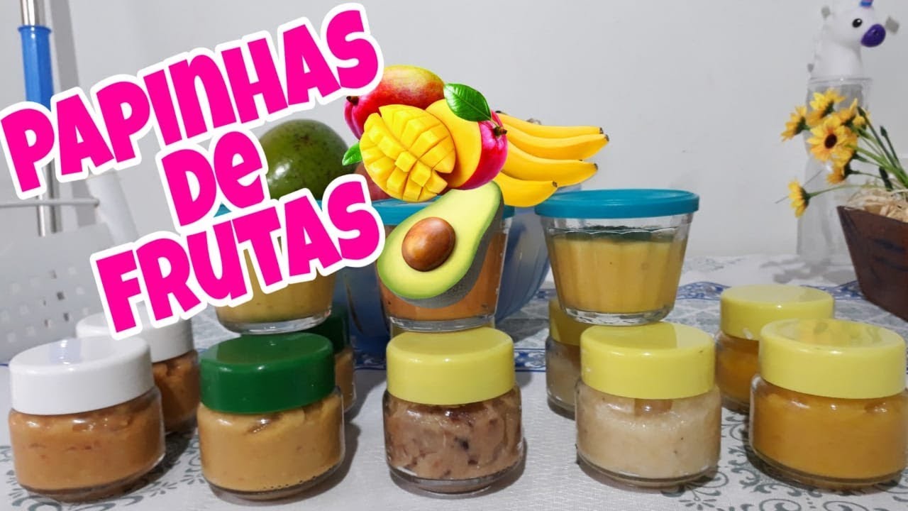 Papinhas do Miguel | Papinha de fruta | Como fazer papinhas de bebe | Beatriz Miranda