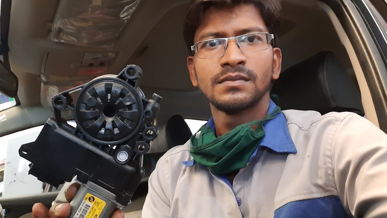 power window not working//motor fault//check and replace