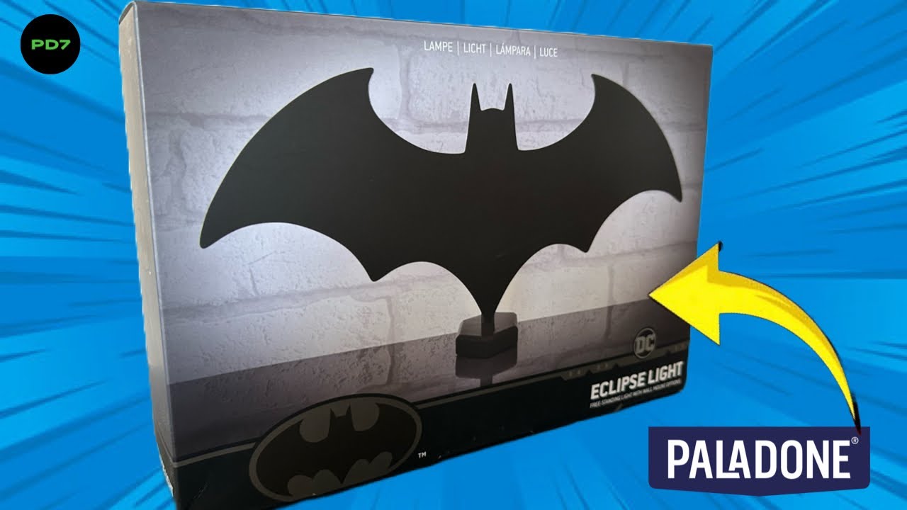 Batman Paladone Eclipse Light Unboxing & Review
