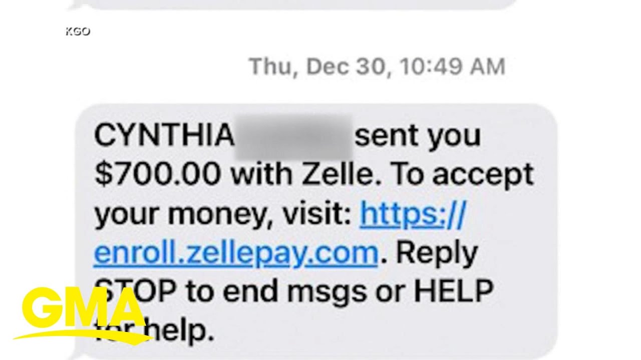 New warning as scammers try to trick Zelle users into sending money l GMA
