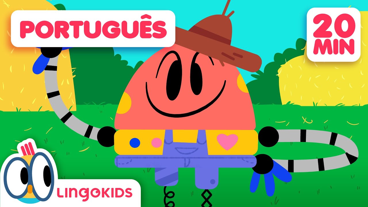 A MÚSICA DOS NÚMEROS 🔢🎤 + Músicas infantis | Lingokids em Português
