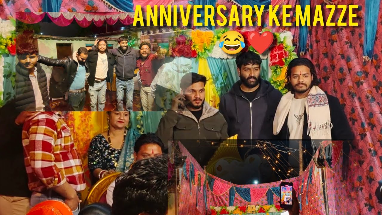 Anniversary||  Bhaiyo ke sath mazze ❤️🫂 || Tarun Tank 