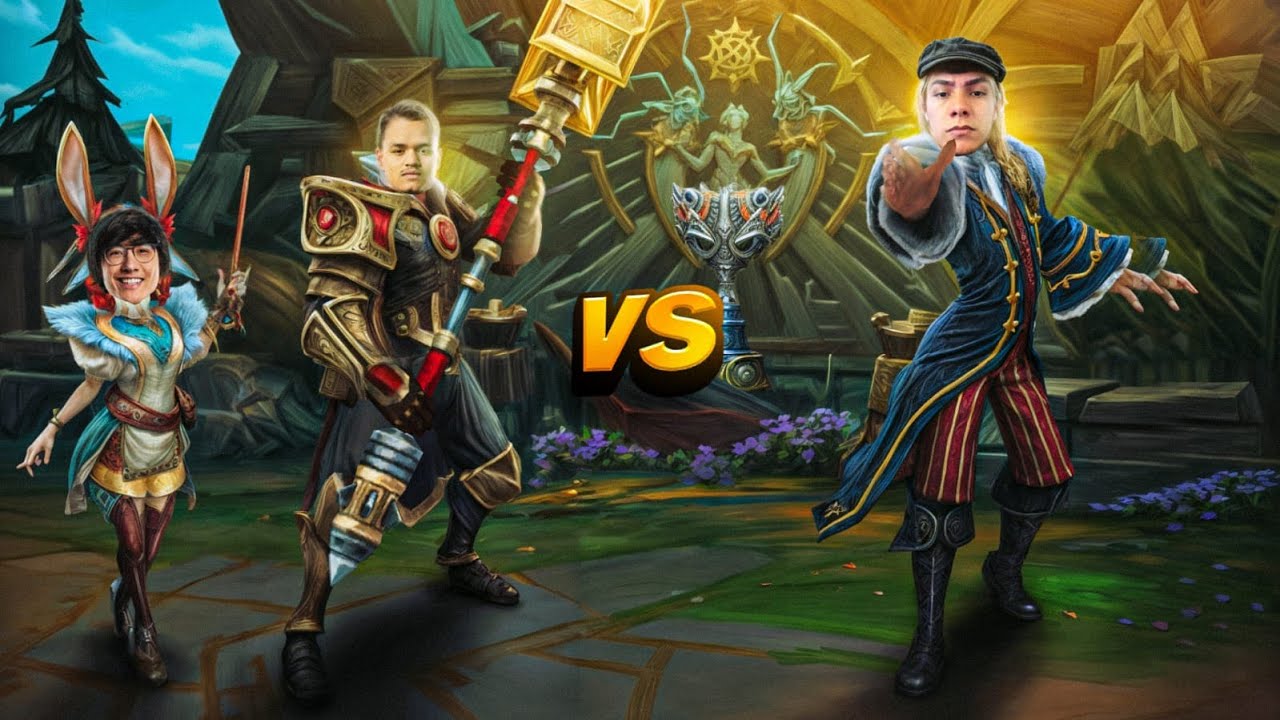 JOGUEI CONTRA A MELHOR DUPLA DO CBLOL?