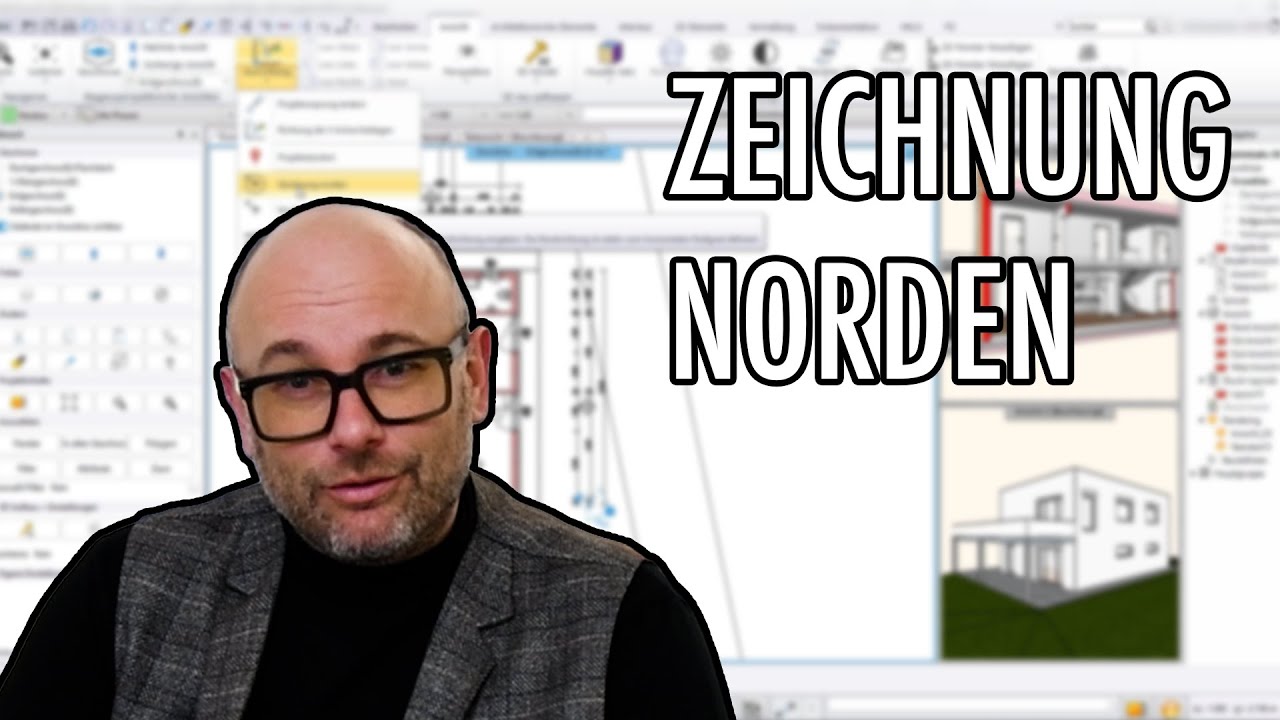 ARCHLine.XP: So definieren Sie die Nordrichtung in wenigen Sekunden | Praxisbeispiel