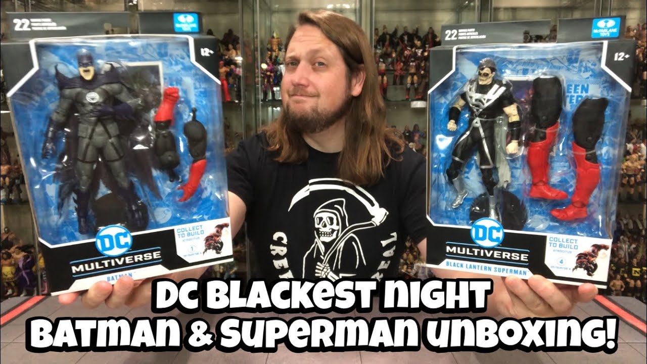 Batman & Superman DC Blackest Night Unboxing & Review + Set Rankings!