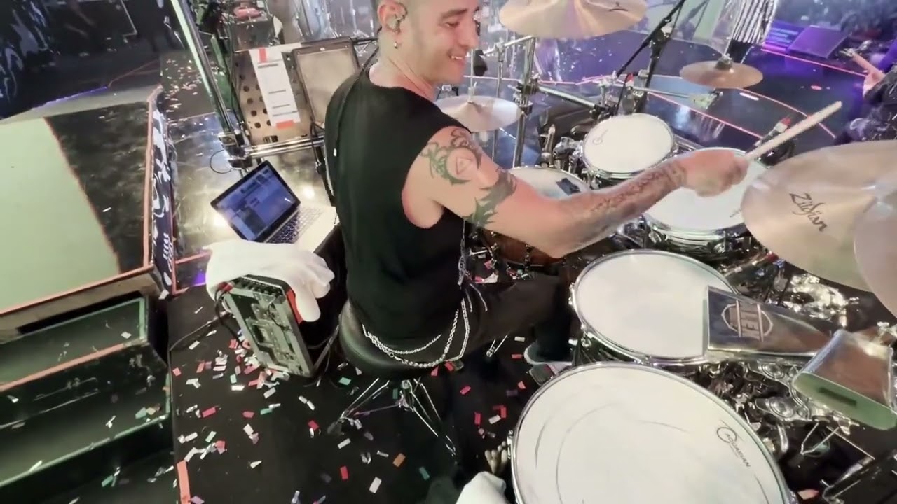 Alex Gómez Drum Cam Emmanuel Medley
