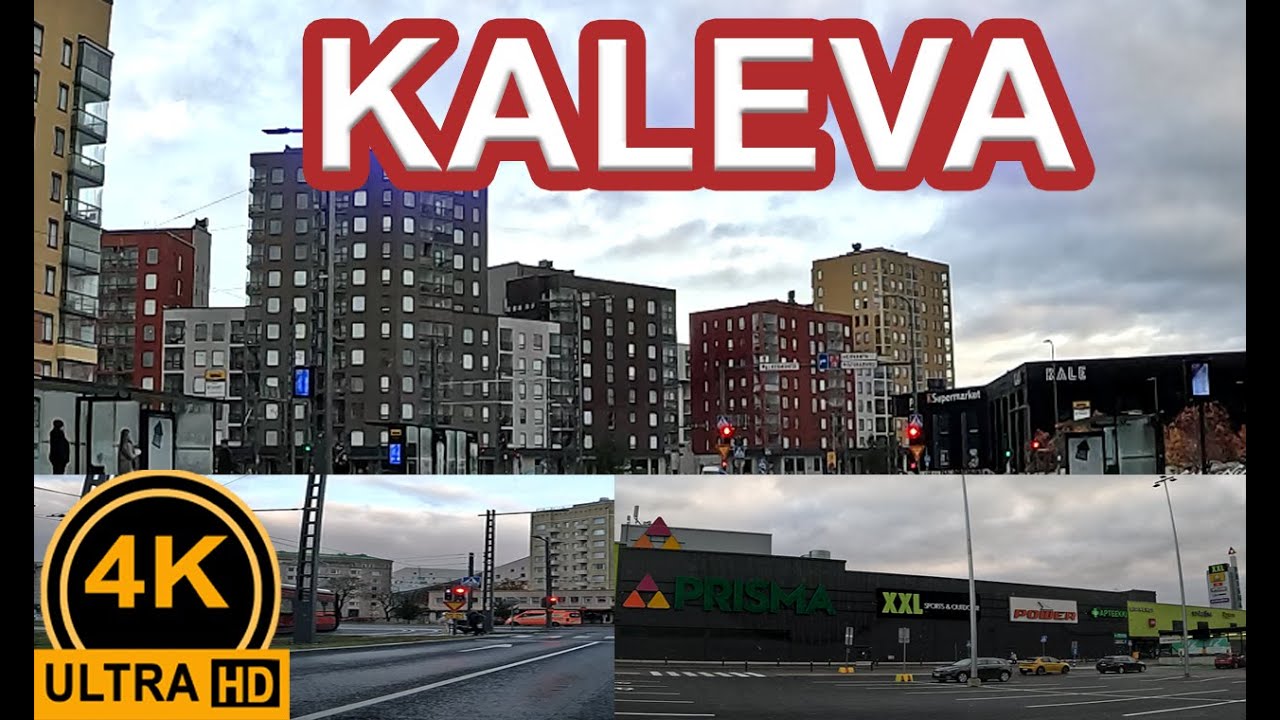 Driving in Finland - Tampere Kaleva