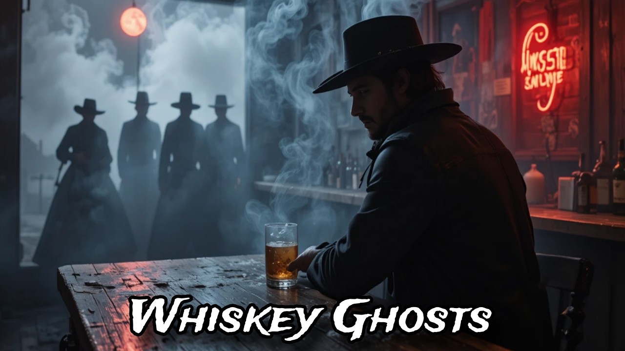 Whiskey Ghosts | Dark Country Rock Outlaw Ballad | Outlaw Blues Song