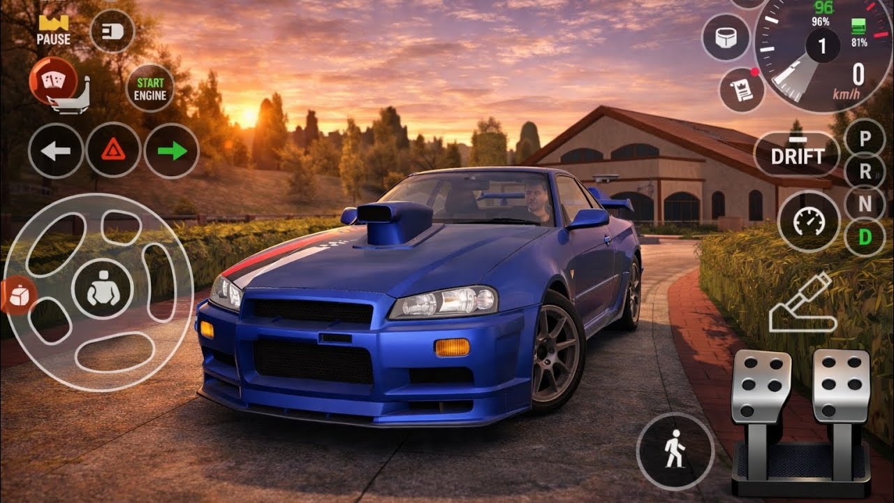 NISSAN SKYLINE GTR | CAR PARKING DRIVING SCHOOL 