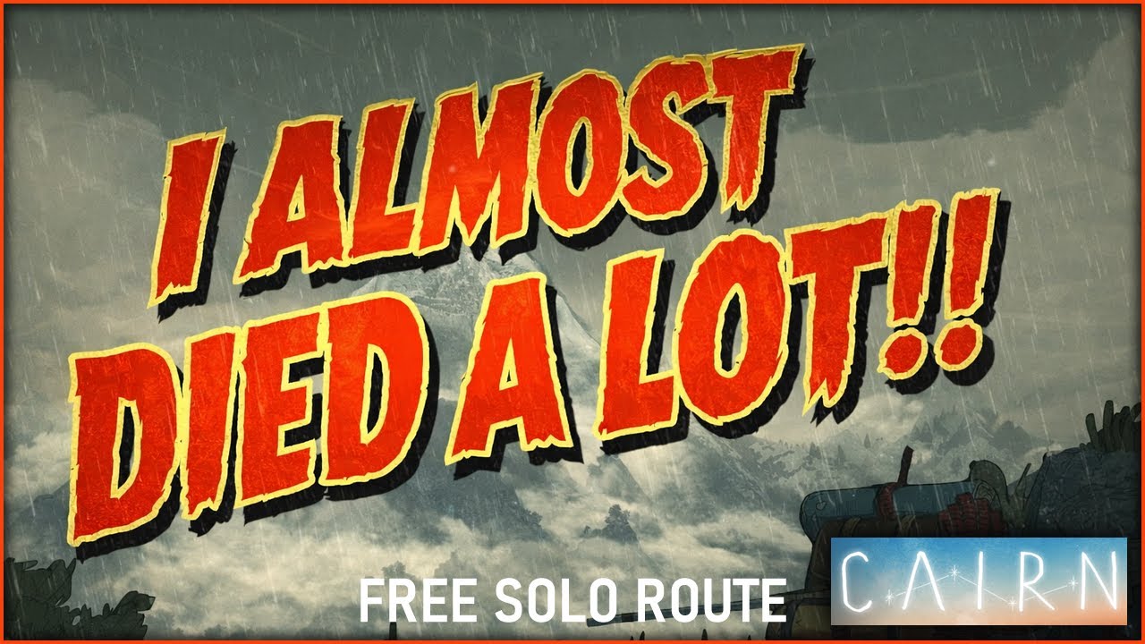 Cairn Free Solo Route - Conquering Kami