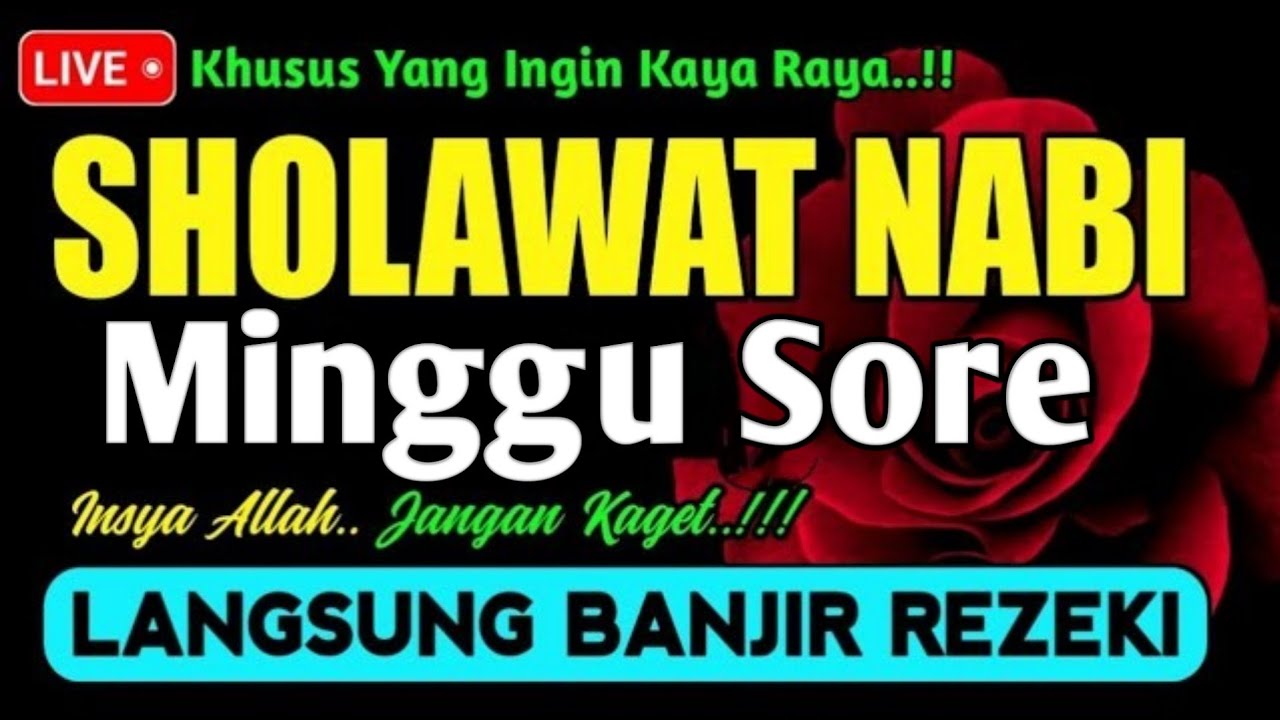 SHOLAWAT NABI DAHSYAT TERBARU, Sholawat Nabi Muhammad SAW SHOLAWAT PENARIK REZEKI | PENYAMBUH SAKIT