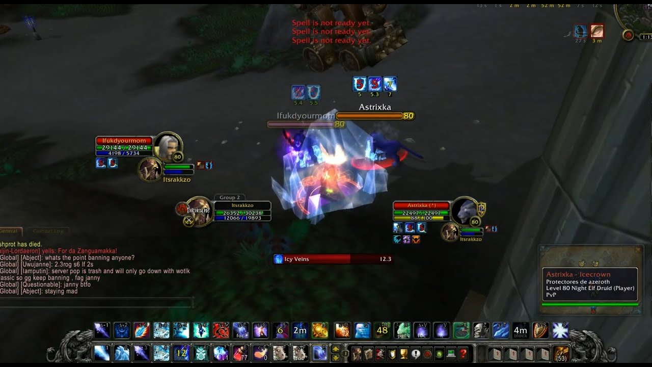 Rakzo 1v2 Frost Mage WotLK PvP