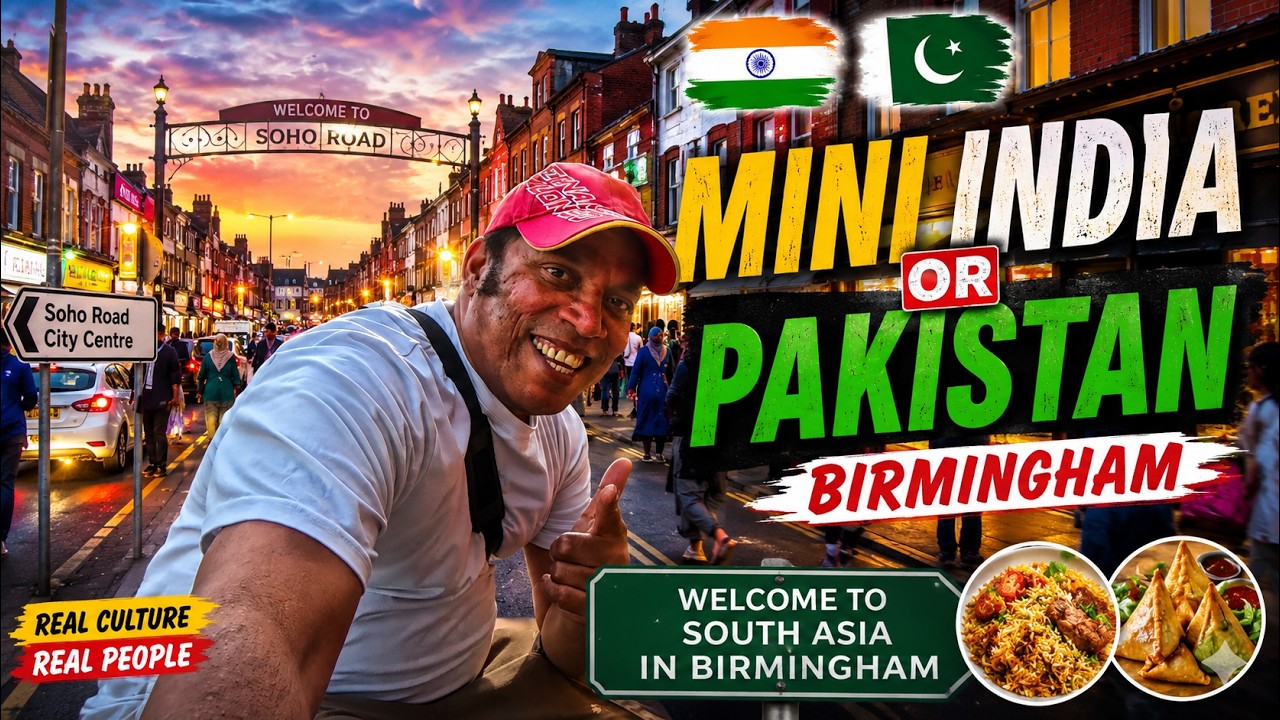 Indian & Pakistani Community in the UK | Birmingham Vlog 1