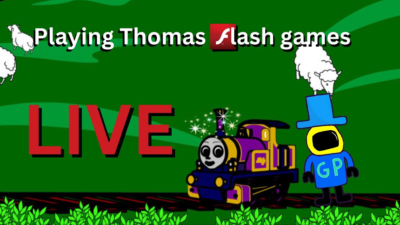 Playing Thomas Flash Games Live!