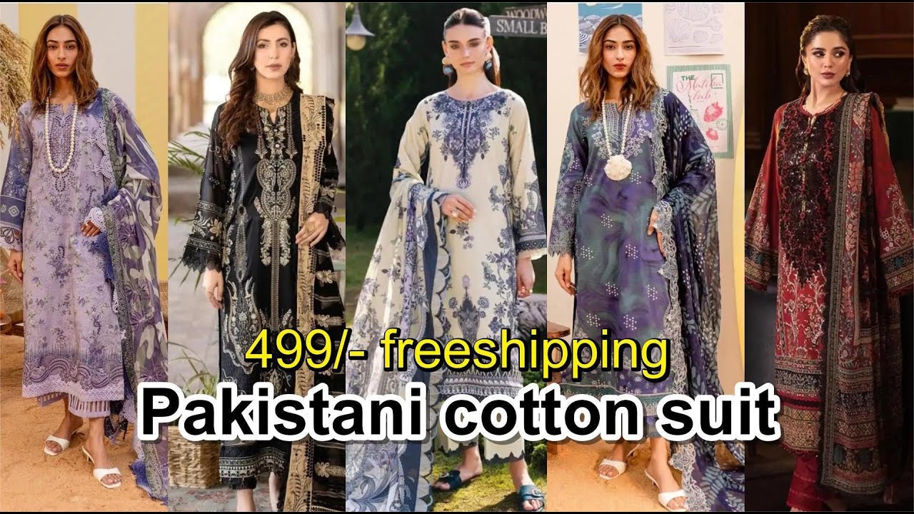 Pakistani Cotton suit 😍|| printed collection 🥰|| 499/- free shipping 🥳|| dhamaka sale😍
