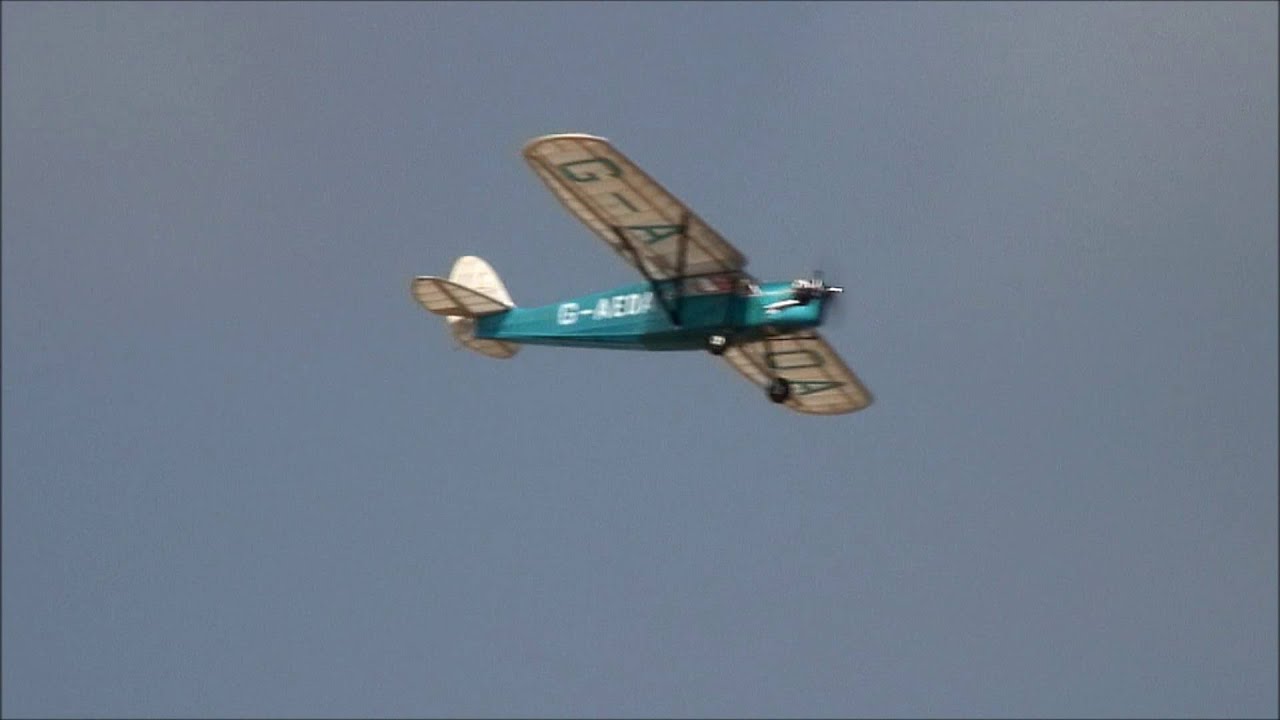 COX TEE DEE .010 RC ENGINE  DE HAVILLAND DH80A