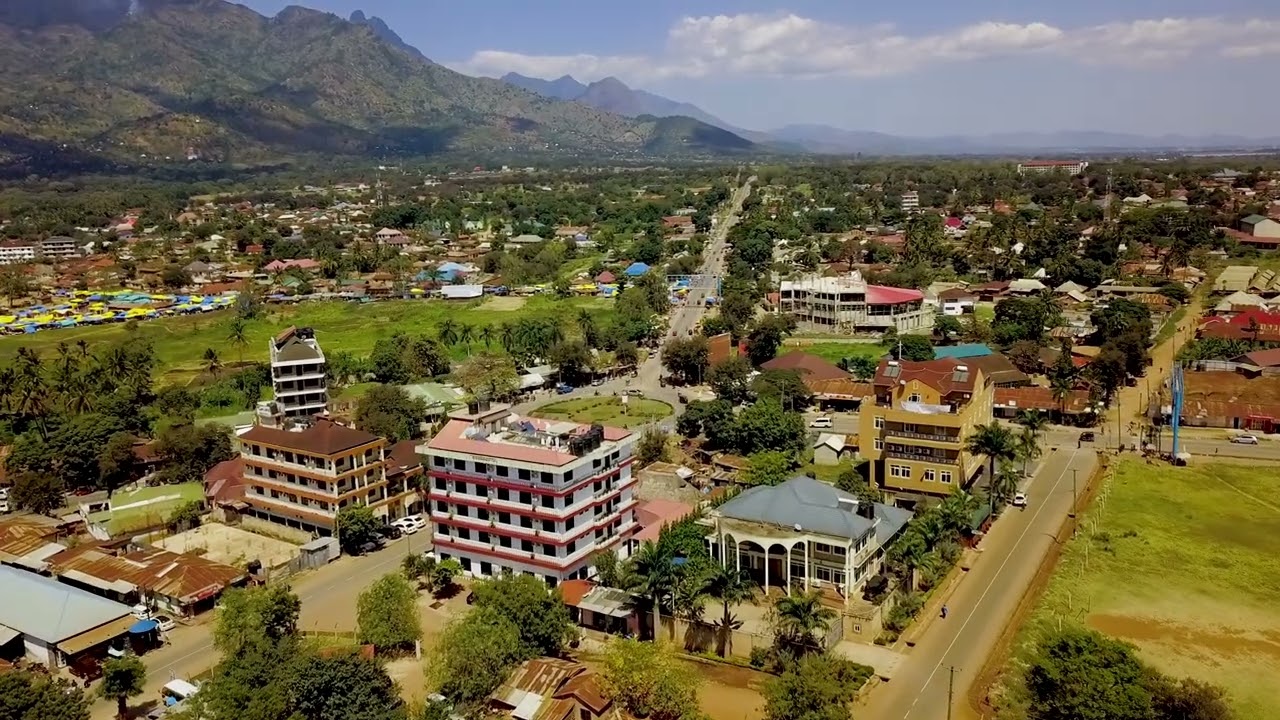 MOROGORO MJINI DRONE shots (TANZANIA Director Black fish)