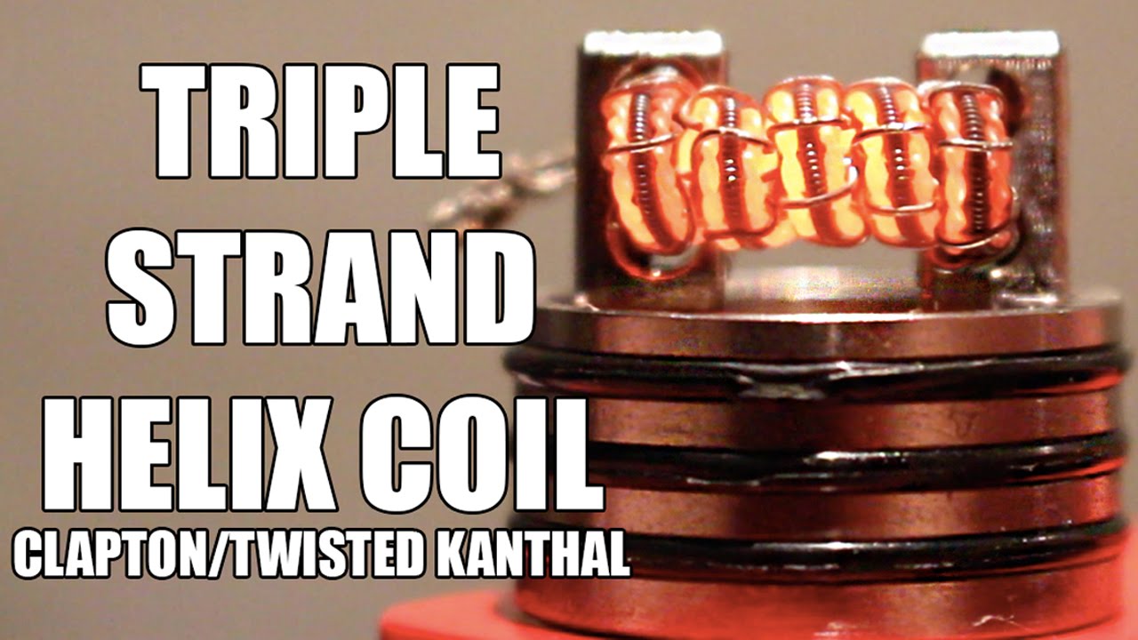 Dual Twisted Clapton Helix Coil Build  - Troll V2 RDA