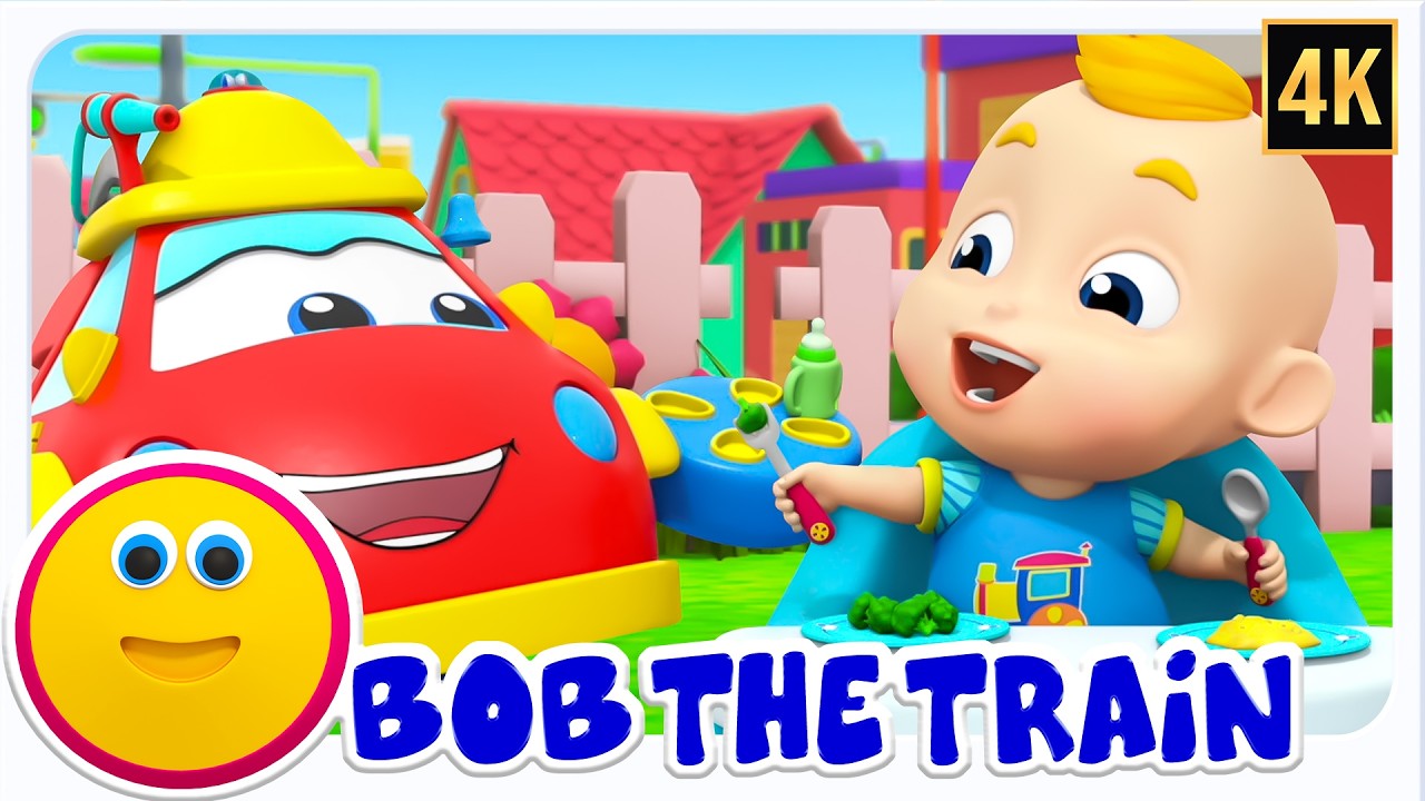 C'est ainsi que nous mâchons notre nourriture Chansons pour les enfants et bébé  par Bob le Train