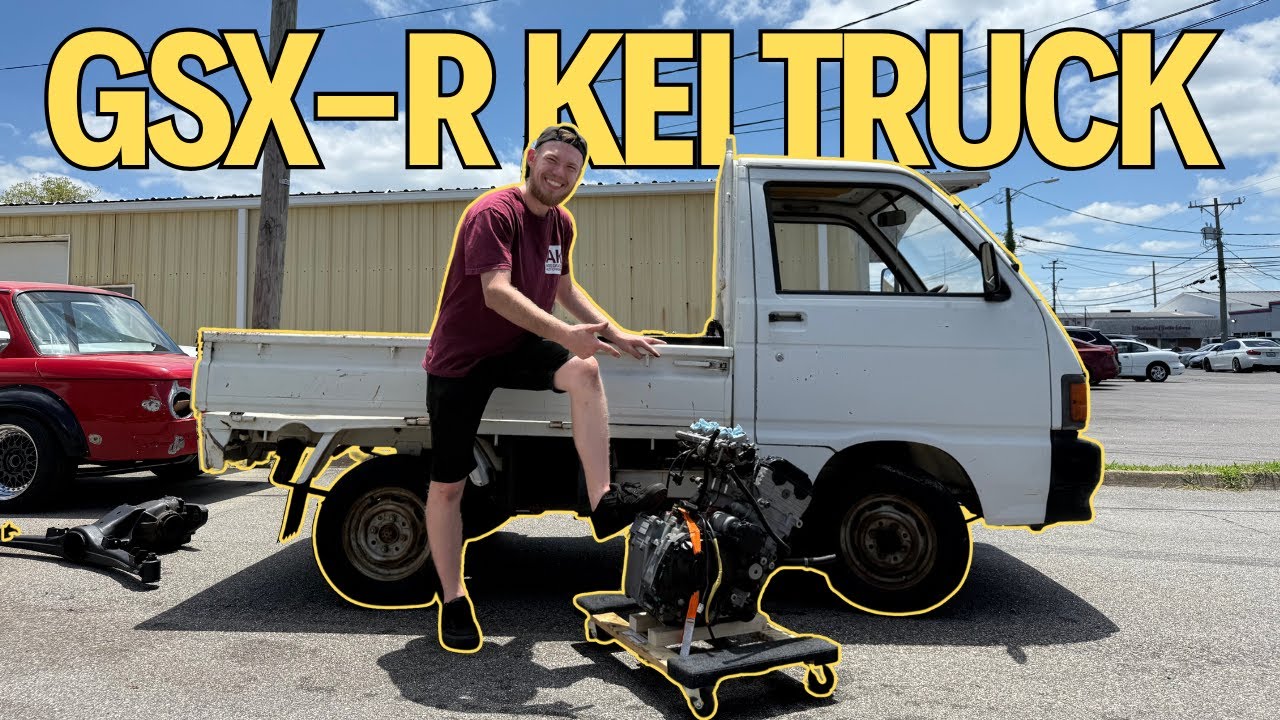 We&rsquo;re Swapping a GSX-R Engine into a Kei Truck!