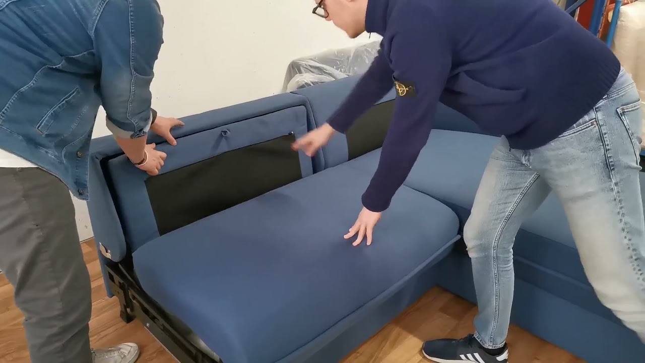 PLACE TO BE. Anleitung: So baue ich ein Schlafsofa auf