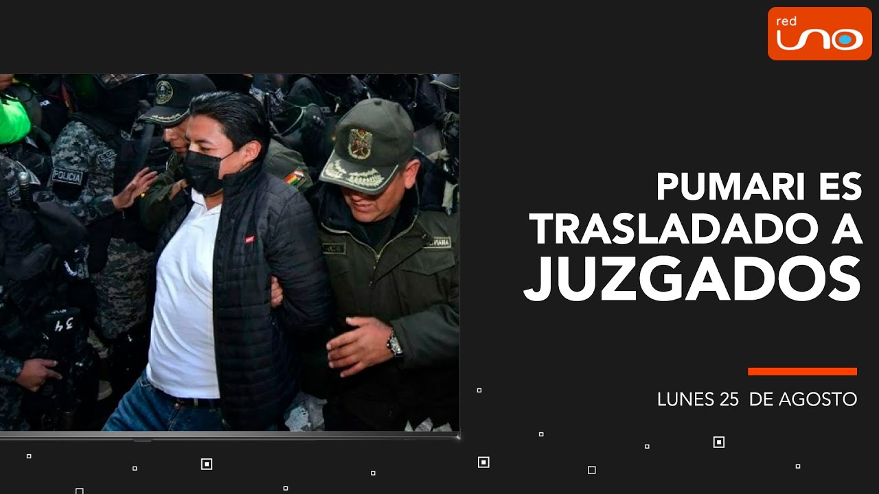 PUMARI TRASLADADO A JUZGADOS