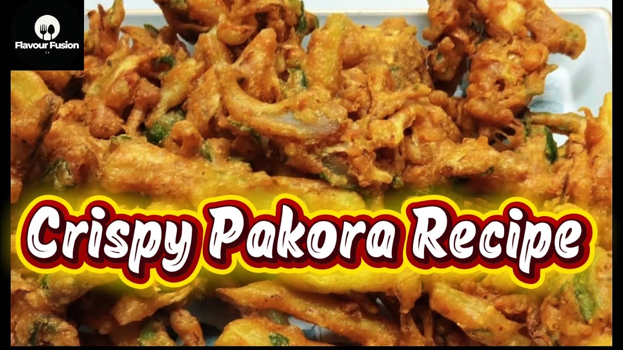 Пакора с овощами | Хрустящая корочка снаружи, мягкая мякоть внутри
