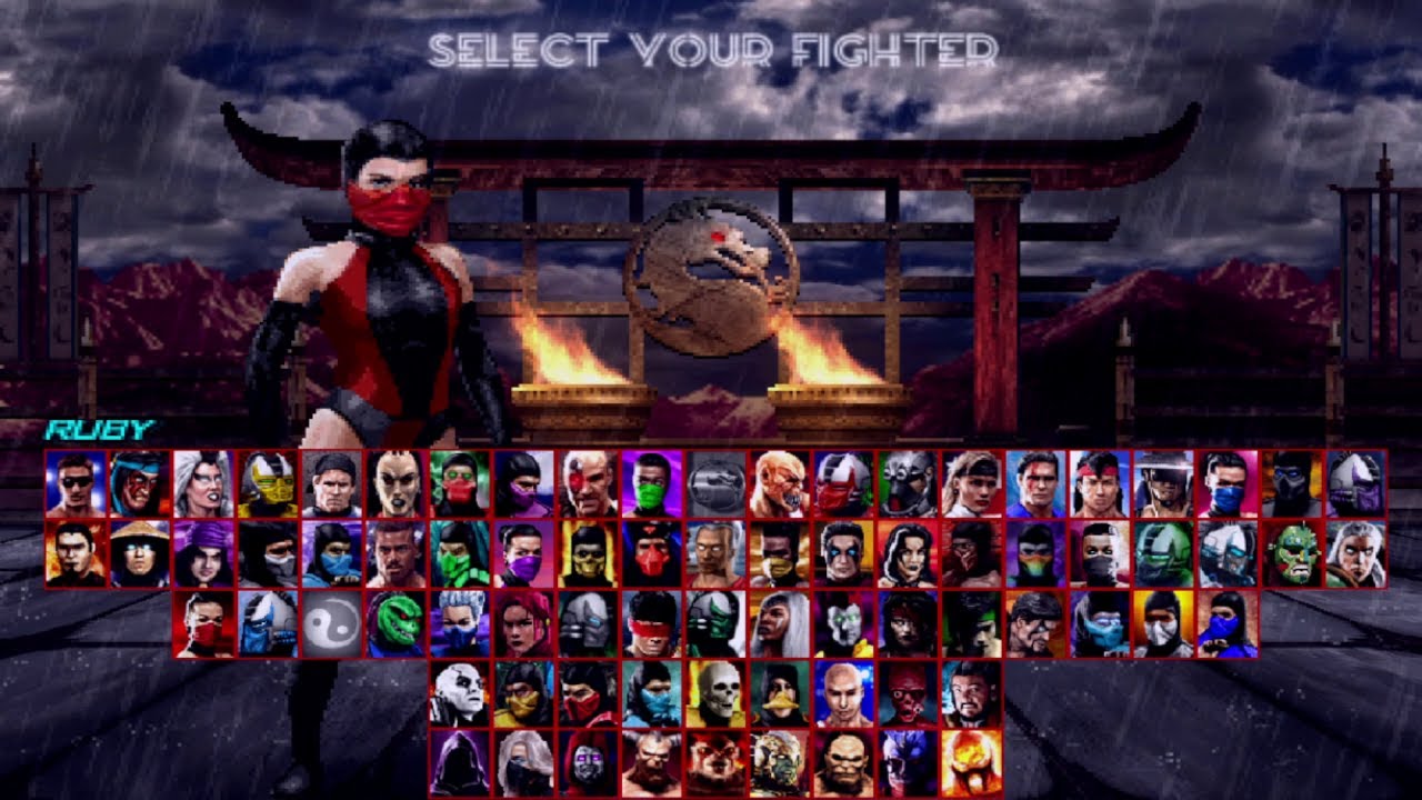 Mortal Kombat Project Powered 1.4 Patch 2 (Mugen) Ruby