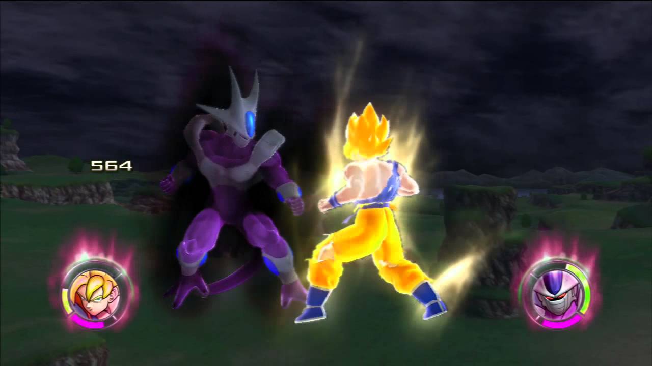 Dragon Ball Raging Blast 2 - Goku SS vs Cooler (Final Form)