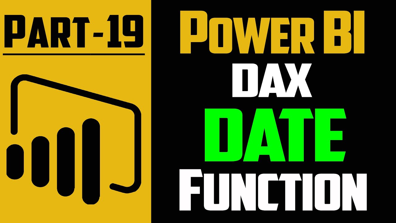 Power BI DAX Date Functions in Hindi | Day | Date | Year | Datediff | EOMonth | Calender | YearFrac