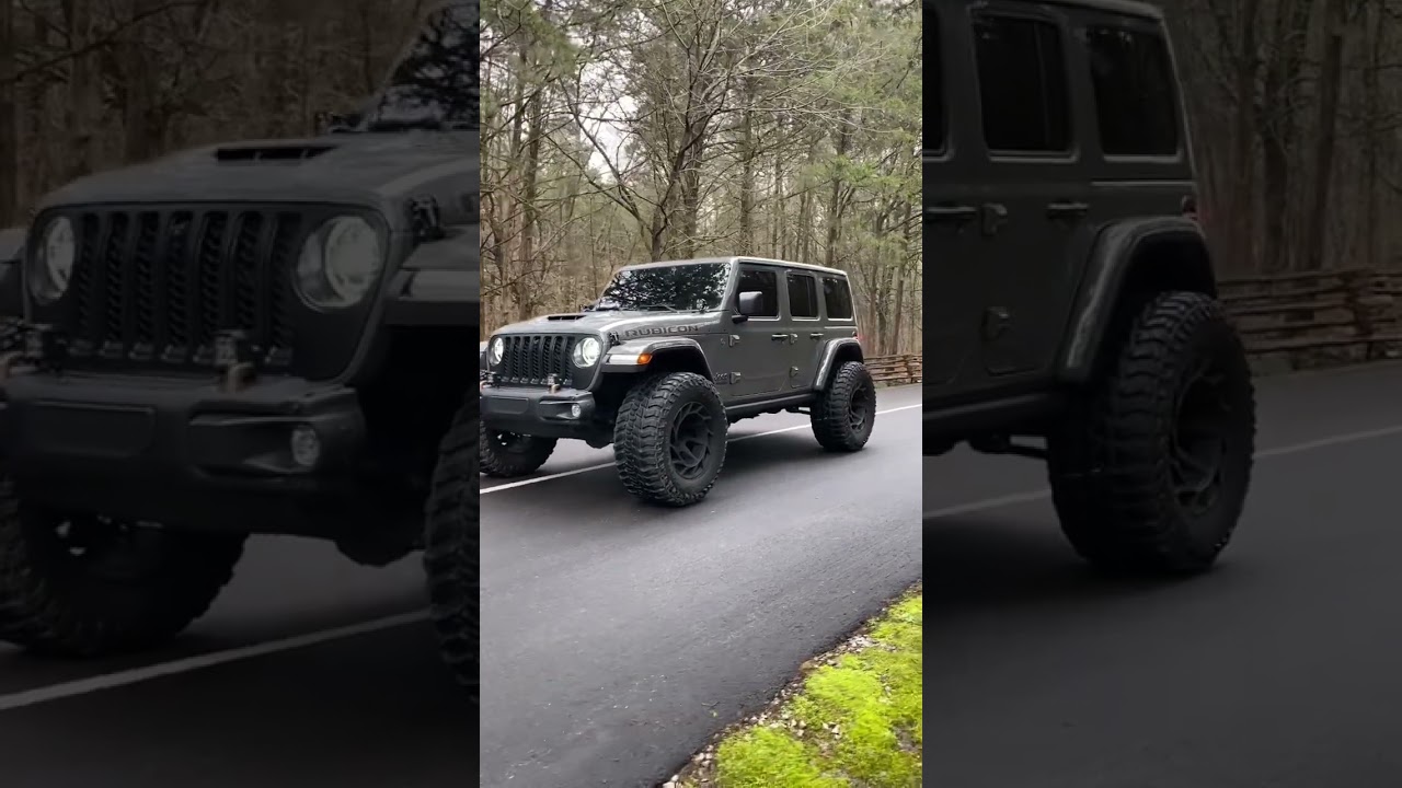 Jeep Wrangler JL Rubicon 392, самые большие шины, без лифта (38 дюймов)