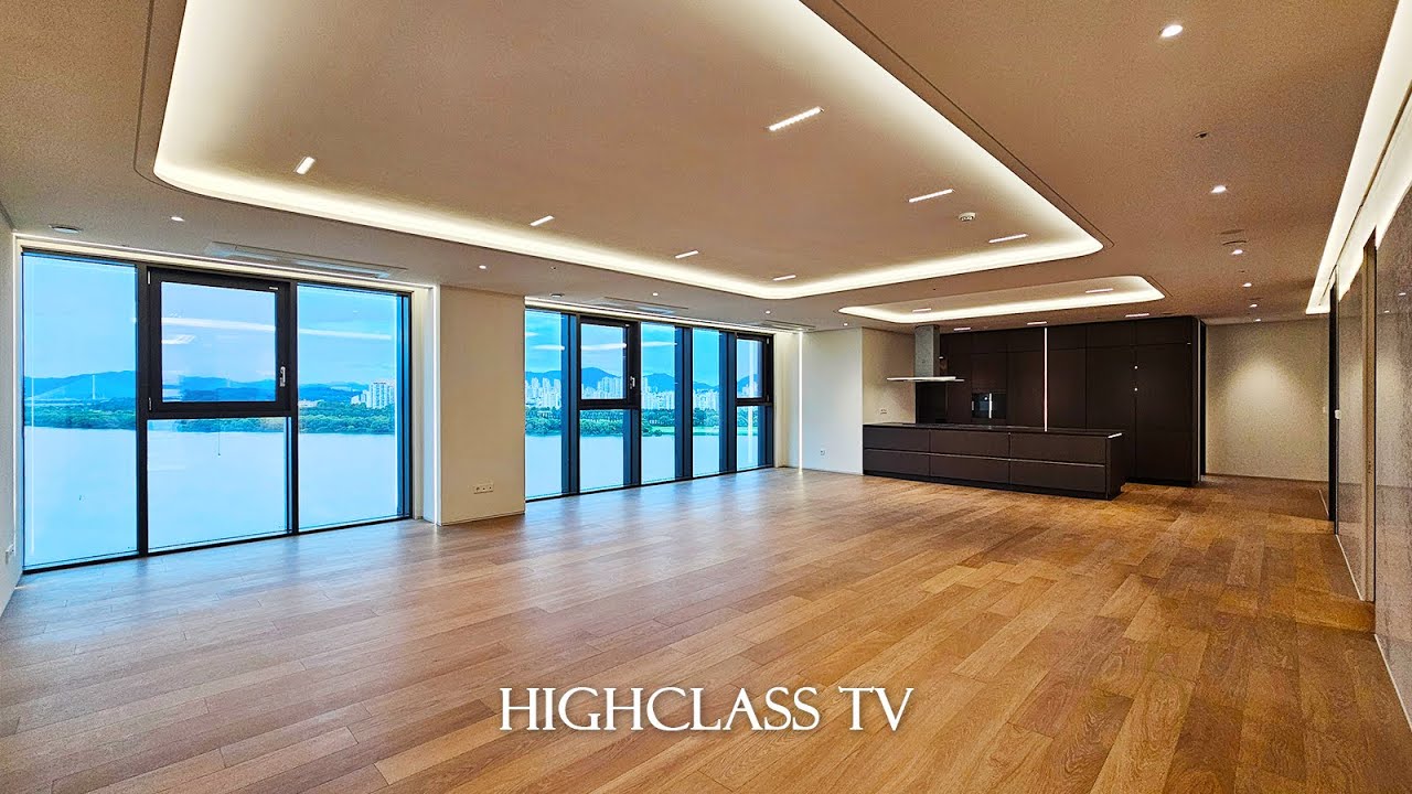 광장동 포제스한강, 86평 C타입 환상적인 한강뷰! 기대 이상인데요?