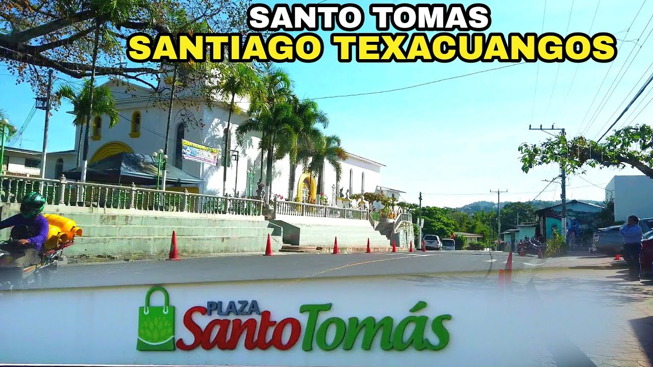 ASI SE ENCUENTRA SANTO TOMAS Y SANTIAGO TEXACUANGOS  SAN SALVADOR.
