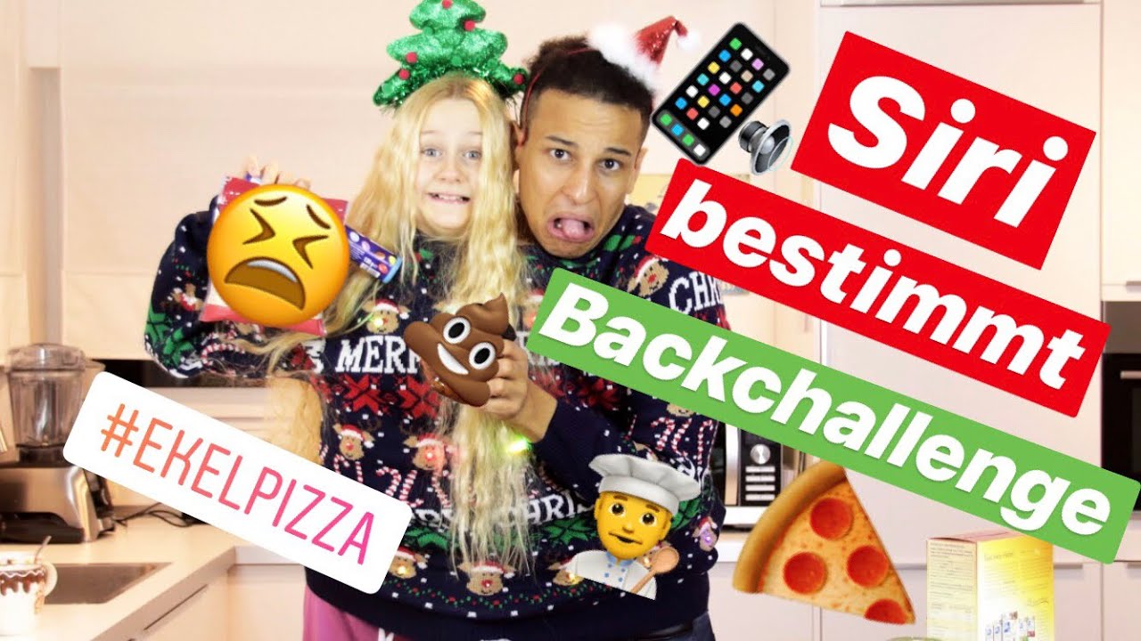 Siri bestimmt unsere Pizza mit Mavie & Prince Damien - Two Headed challenge