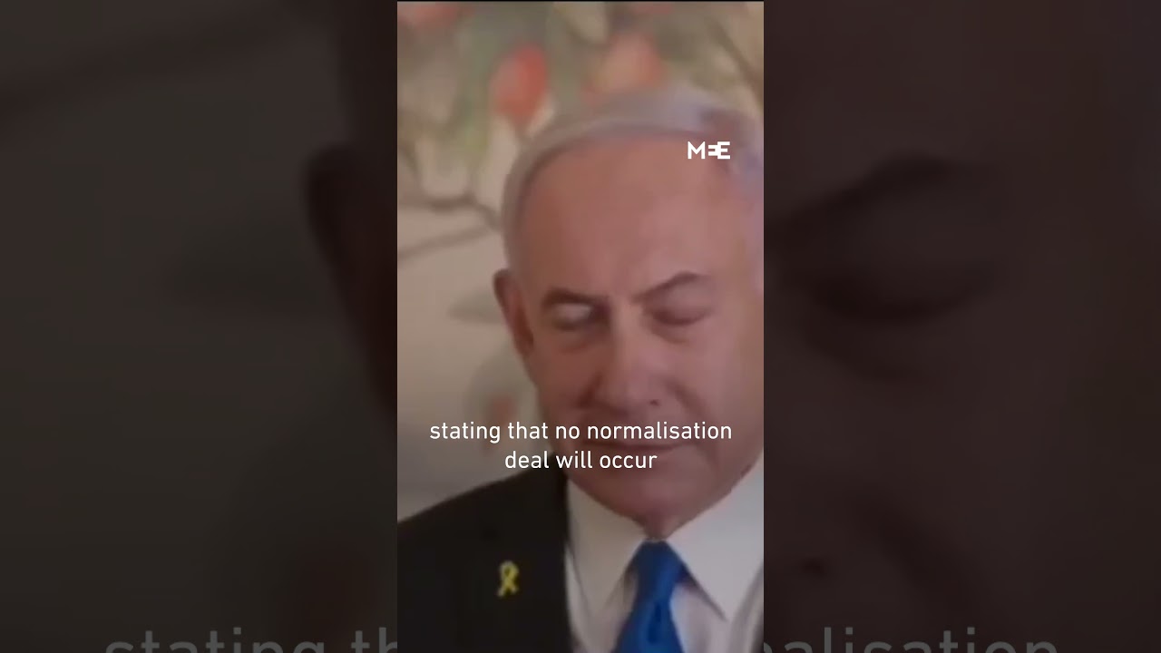Israeli Prime Minister Benjamin Netanyahu suggests establishing Palestinian State in Saudi Arabia