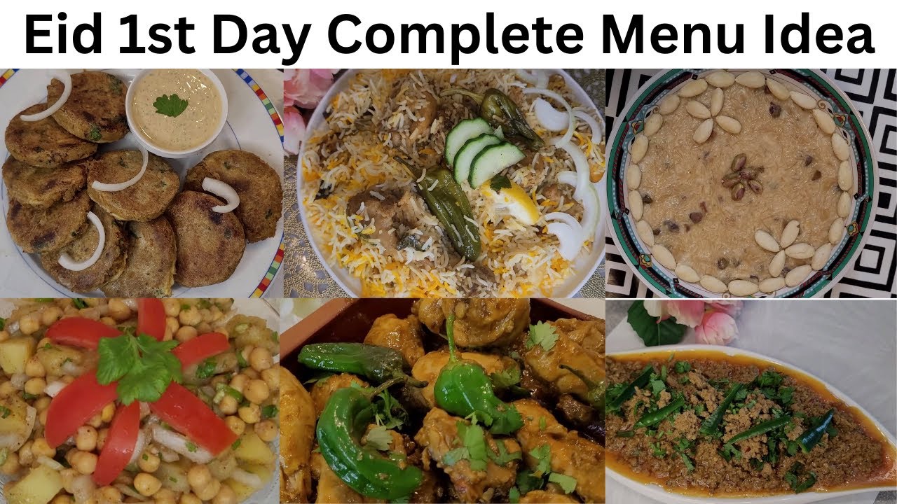 Eid 1st Day Complete Menu Idea || Eid Special Recipes by isha's Food Secret & vlog